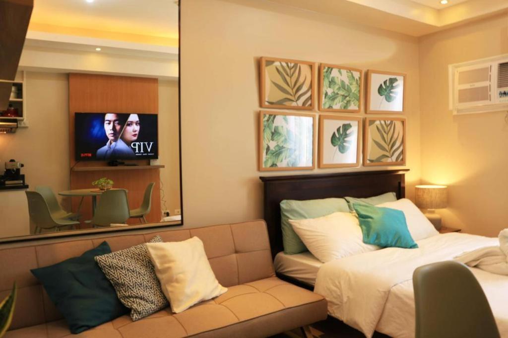 Joyful Hub With Netflix At Sunvida Aparthotel Cebu Bagian luar foto