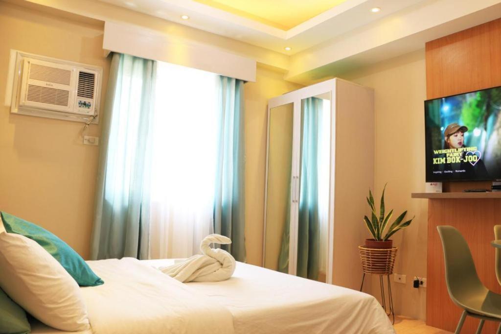 Joyful Hub With Netflix At Sunvida Aparthotel Cebu Bagian luar foto